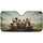 Diverse Guinea Pigs Road Trip Rolling Hills - Travel Companion Gift for Pet Owners Car Sunshade - 3