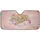 Iridescent Ribbon Rainbows Ribbon Flowers Puffy Clouds Glitter - Everyday Vehicle Decor Gift Car Sunshade - 3