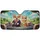 Corgi Cat Suit Bow Tie Driving Rolling Hills - Pet Lover Auto Accessory Gift Car Sunshade - 3