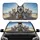 Five Happy Huskies Coastal Sand Dune Ocean - Dog Lover Adventure Travel Gift Car Sunshade - 1
