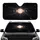 Luminous Full Moon Crescent Moons Stars Galactic Orbits - Astronomy Lover Gift Car Sunshade - 1