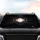 Luminous Full Moon Crescent Moons Stars Galactic Orbits - Astronomy Lover Gift Car Sunshade - 4