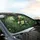 Lush Tropical Foliage Banana Leaves Plumeria Bird of Paradise Flowers - Car Decor Gift Car Sunshade - 6