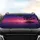 Tropical Palm Trees Floating Feather - Twilight Water Road Trip Gift Car Sunshade - 4