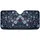 Floral Tapestry Light Blue White Crimson Red Berries Vines - Car Decor Gift Car Sunshade - 3