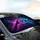 Glow Heart Hands Cosmic Sky - Love Expression Everyday Gift Car Sunshade - 6