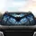 Nocturnal Bat Iridescent Wings - Gothic Stained Glass Wildlife Auto Decor Car Sunshade - 4