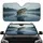 Breaching Largemouth Bass Fishing Lure - Wildlife Fishing Enthusiast Gift Car Sunshade - 1