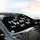 High Fashion White Bows Small Dots Diamond Quilted Black - Car Decor Gift Car Sunshade - 6