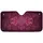 Damask Floral Blossoms Swirling Foliage Baroque Scrolls - Everyday Opulence Car Sunshade - 3
