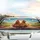 Chickens Driving Sunglasses Countryside Journey - Everyday Travel Gift for Animal Lover Car Sunshade - 5