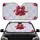 Plump Red Cherries Satin Bows Stars Checkerboard - Everyday Car Decor Gift Car Sunshade - 1
