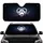 Glowing Heart Paw Print Pet Silhouettes Serene Night Sky - Pet Lover Car Decor Gift Car Sunshade - 1