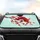 Cherry Blossom Japanese Red Fan - Cultural Lifestyle Car Decor Gift Car Sunshade - 4