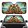 Smiling Man Driving Squirrels Tropical Beach Ocean - Road Trip Gift Car Sunshade - 1