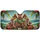 Smiling Man Driving Squirrels Tropical Beach Ocean - Road Trip Gift Car Sunshade - 3