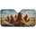 Driving Chickens Rural Highway Speed - Road Trip Travel Essentials Gift for Driver Car Sunshade - 3