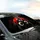 Ladybug Off-White Black Eyes Red Spotted Carapace - Wildlife Lover Gift Car Sunshade - 6