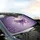 Mystical Purple Moth Crescent Moon - Celestial Magic Car Decor Gift for Moth Lovers Car Sunshade - 6