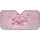 Volumetric Glossy Pink Hearts White Polka Dots - Car Decor Gift Car Sunshade - 3