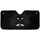 Sleek Black Cat Face Paws Celestial Mist - Mystical Cat Lover Gift for Daily Car Decor Car Sunshade - 3
