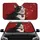 Black Cat Red Heart White Stars - Auto Interior Gift for Cat Lovers Car Sunshade - 1