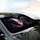 Butterfly Golden Filigree Light Floral - Car Decor Gift Car Sunshade - 6