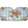 Cherries Blueberries Lemon Orange Grapefruit Flowers Gingham - Car Decor Gift Fruit Lover Car Sunshade - 3