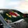 Tropical Hibiscus Lilies Exotic Flowers Botanical Leaves - Car Decor Gift Car Sunshade - 6
