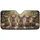 Six Curious Chihuahuas Sun-Kissed Floral Garden - Dog Lover Gift Car Sunshade - 3