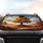 Magnificent Ancient Oak Tree Golden Autumn Foliage Landscape - Fall Season Car Decor Car Sunshade - 4
