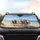 Joyful Greyhound Dogs Sandy Beach Ocean - Dog Lover Coastal Living Gift Car Sunshade - 4