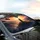 Japanese Pagoda Autumn Forest Glowing Sun - Everyday Auto Essential Car Sunshade - 6