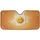 Happy Fried Egg Cartoon Face - Breakfast Lover Foodie Gift Car Sunshade - 3