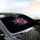 Luminous Gradient Paw Prints Iridescent Nebula - Everyday Gift for Pet Lovers Car Sunshade - 6