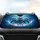 Dolphins Driving Patriotic Steering Wheel Underwater - Wildlife Lover Car Decor Car Sunshade - 4
