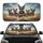 Energetic Schnauzer Dogs Charging Landscape - Adventure Dog Lover Gift Car Sunshade - 1