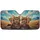 Five Excited Bengal Cats Driving Adventure - Cat Lover Gift Car Sunshade - 3