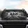 Soccer Balls Streaks Paint Splatter Grunge - Athletic Lifestyle Gift for Sports Fans Car Sunshade - 4