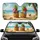 Jovial Pineapples Tropical Beach Starfish Seashells - Summer Beach Trip Car Sunshade - 1