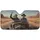 Skeletons Heart Tongue Desert Road Trip - Auto Decor Gift for Drivers Car Sunshade - 3
