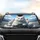 White Cats Driving Group Mountain Road - Cat Lover Road Trip Gift Car Sunshade - 4