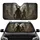 Mummy Cat Dog Hieroglyph Pillars Desert Twilight Vista - Fantasy Car Decor Gift for Pet Lovers Car Sunshade - 1