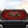 Festive Candy Canes Fir Baubles Gift Boxes - Christmas Holiday Car Sunshade - 4