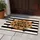 Wipe Your Paws Paw Prints Black White Horizontal Pet Home Decor Gift Doormat - 5