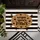 Wipe Your Paws Paw Prints Black White Horizontal Pet Home Decor Gift Doormat - 6