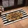Wipe Your Paws Paw Prints Black White Horizontal Pet Home Decor Gift Doormat - 4
