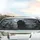 Grim Reaper Graveyard Crows Full Moon - Gothic Lover Gift Car Sunshade - 5