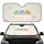 Friendly Cloud Faces Sky - Travel Essentials Gift for Kids Car Sunshade - 1