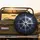 Silver Compass Starburst Celestial Journey - Adventure Vehicle Decor for Explorer Spare Tire Cover - 2